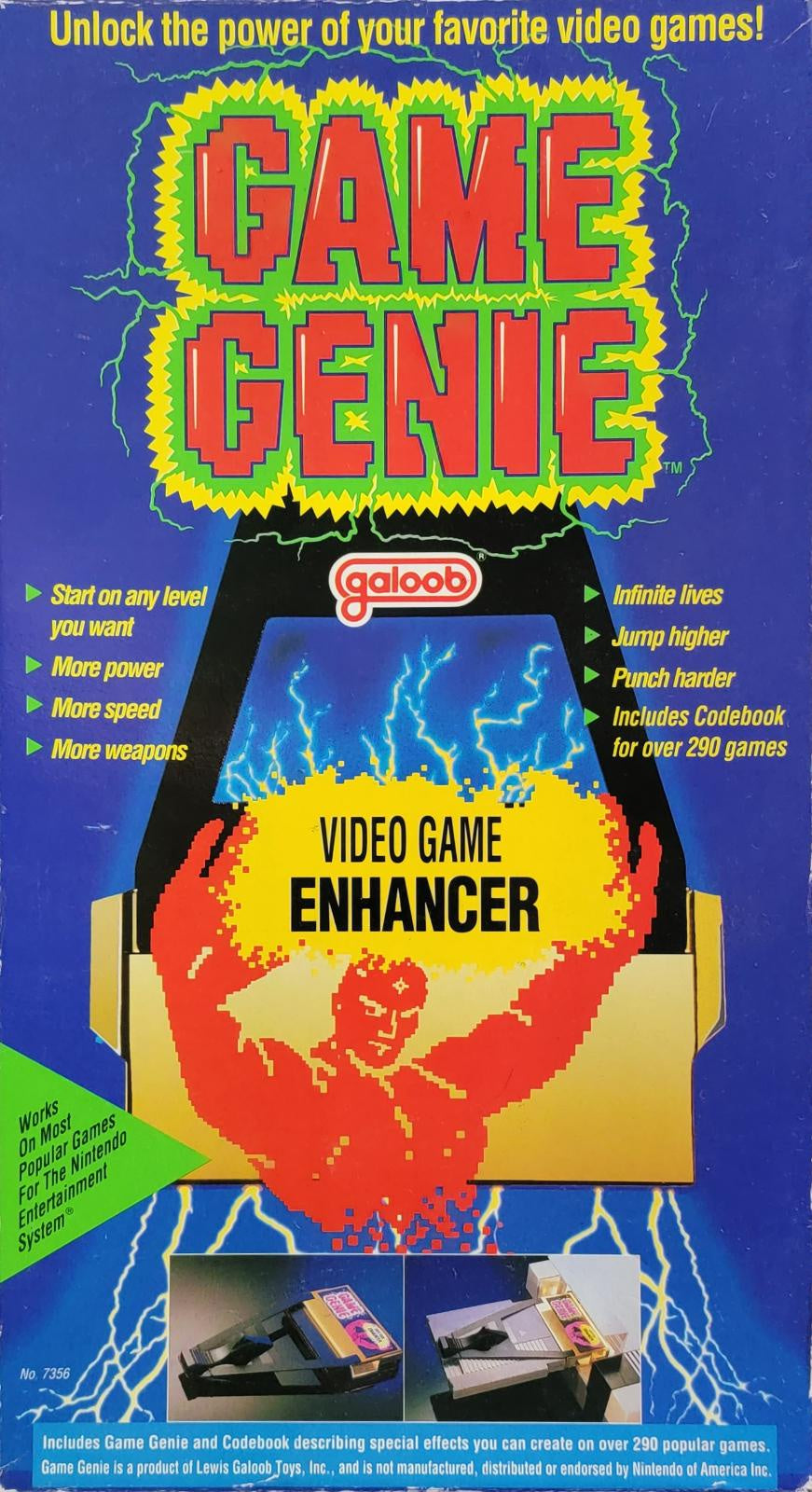 Game Genie Manual Booklet