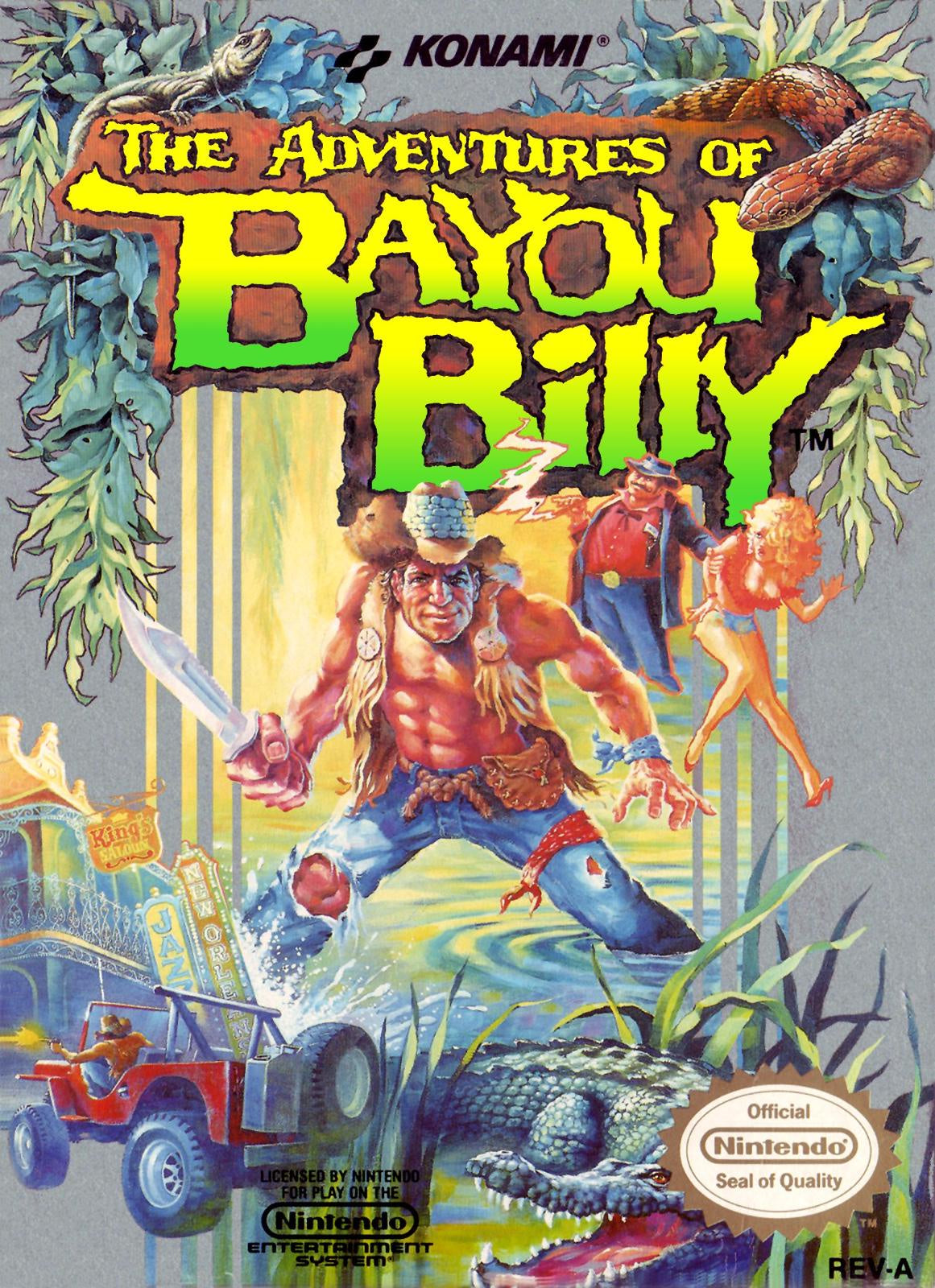 Adventures of Bayou Billy- NES