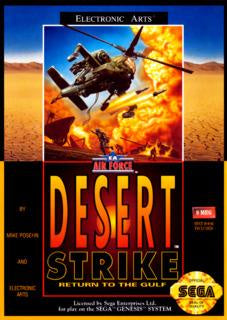 Desert Strike Return to the Gulf - Sega Genesis