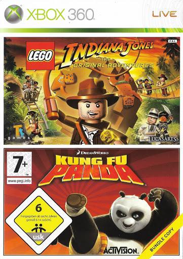 LEGO Indiana Jones: The Original Adventures & Kung Fu Panda Bundle - Xbox 360