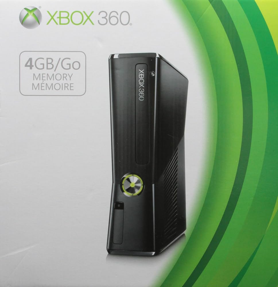 Xbox 360 Slim Console 4GB System