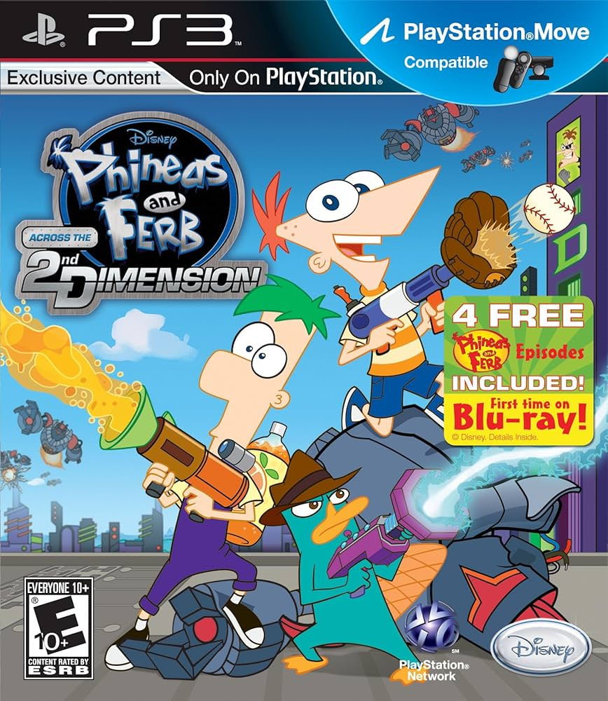 Phineas and Ferb: Across the 2nd Dimension - Playstation 3