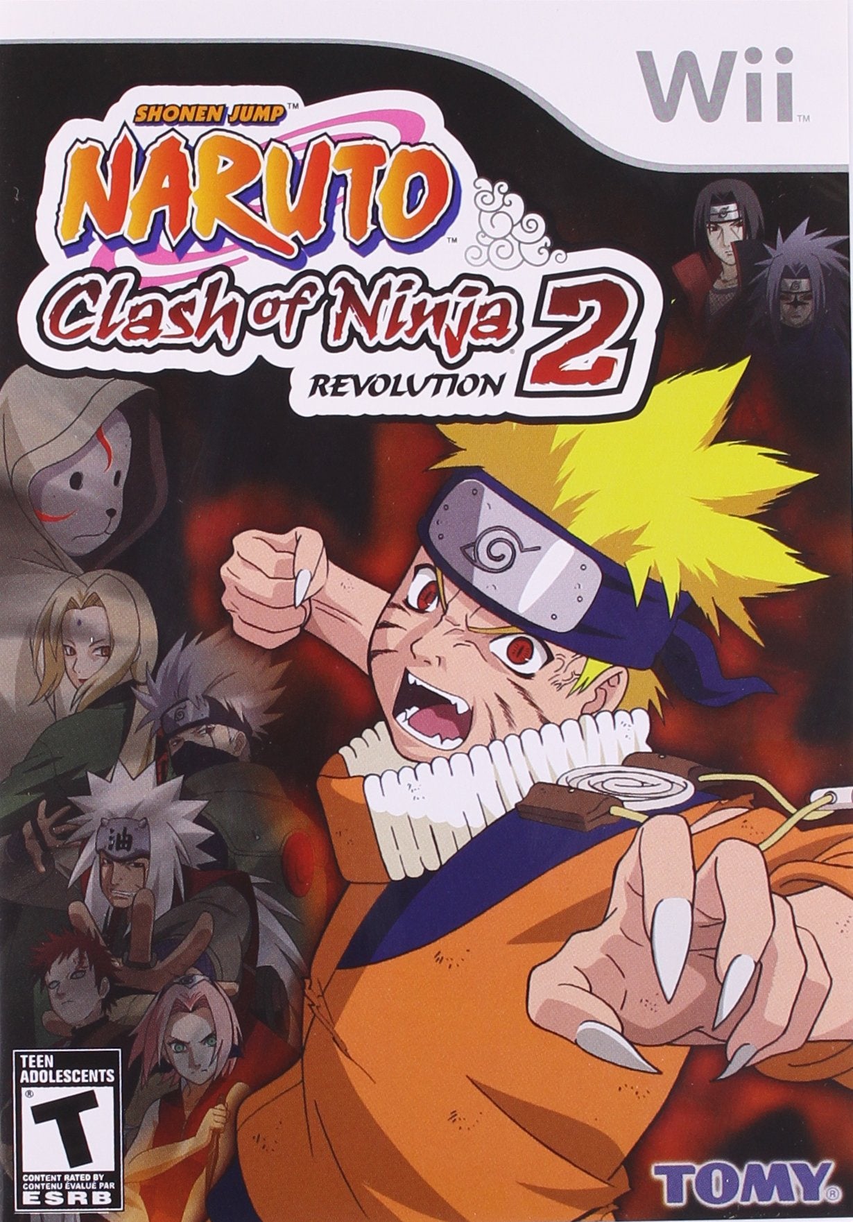 Naruto Clash of Ninja Revolution 2 - Wii