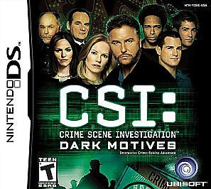 CSI Dark Motives - Nintendo DS
