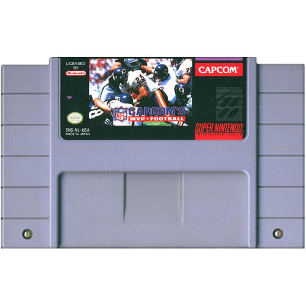 Capcom's MVP Football - Super Nintendo