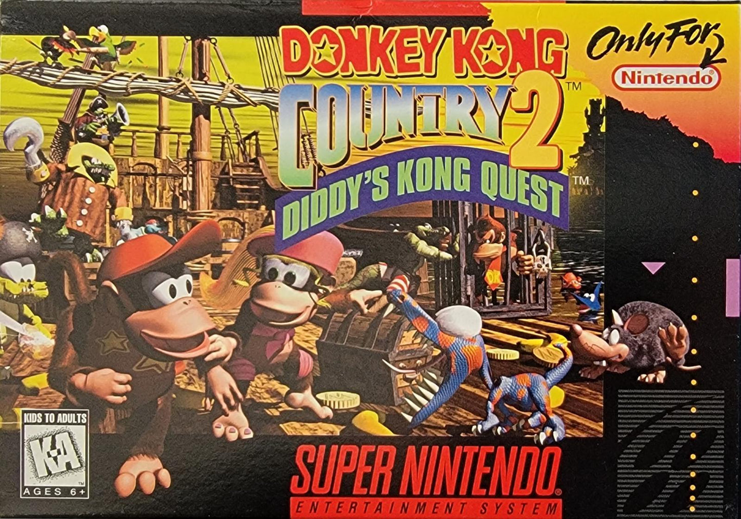 Donkey Kong Country 2 - Super Nintendo