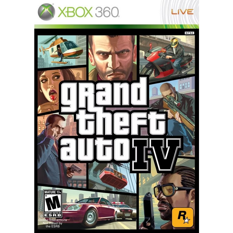 Grand Theft Auto IV - Xbox 360