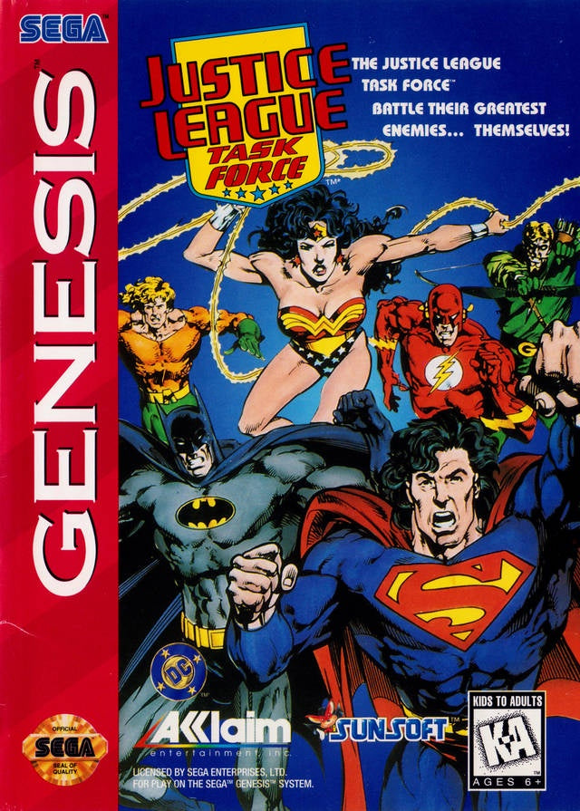 Justice League Task Force - Sega Genesis