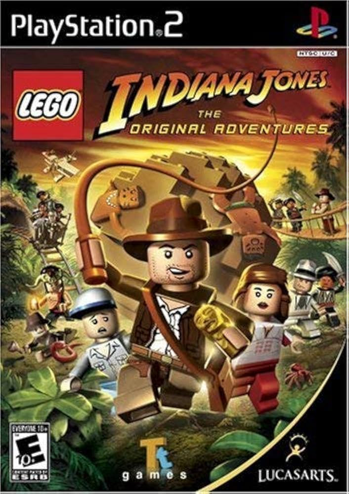 LEGO Indiana Jones The Original Adventures - Playstation 2