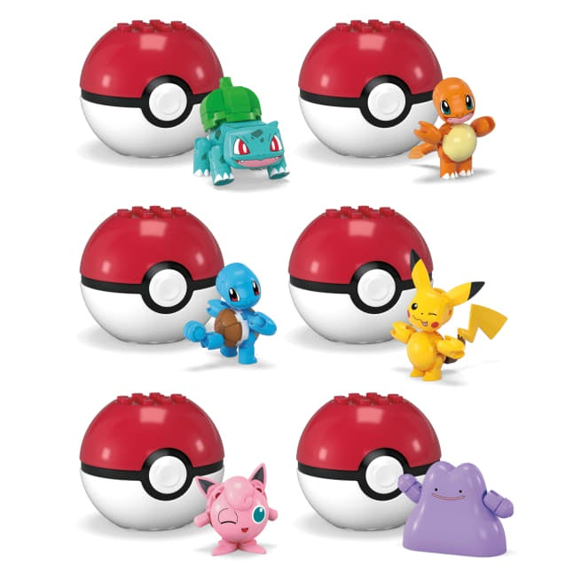 Mega Construx Evergreen Poke Ball Assortment (Blind Box)