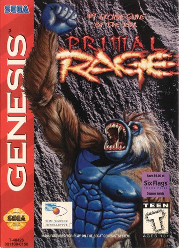 Primal Rage - Sega Genesis