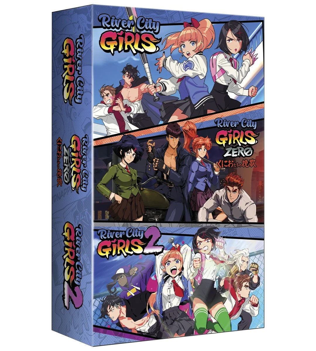 River City Girls 1,2 And Zero With Slip Cover - Nintendo Switch