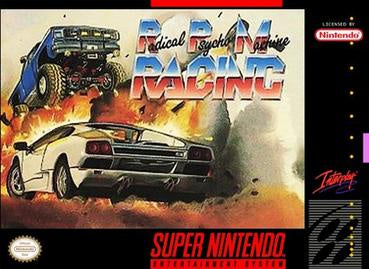 Radical Psycho Machine RPM Racing - Super Nintendo