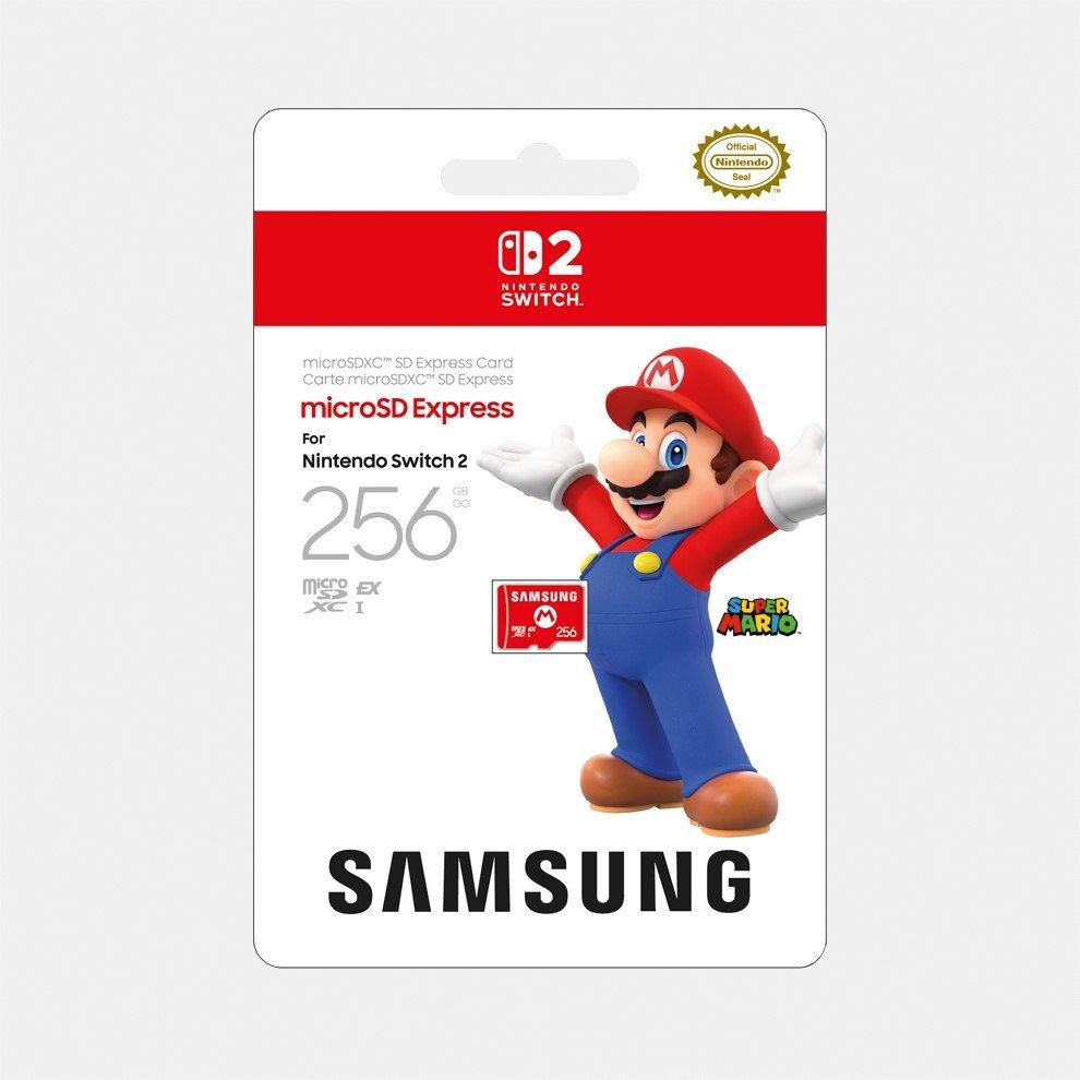 Switch 2 Samsung microSD Express Card: 256GB