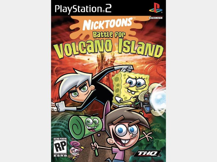 Nicktoons Battle for Volcano Island - Playstation 2