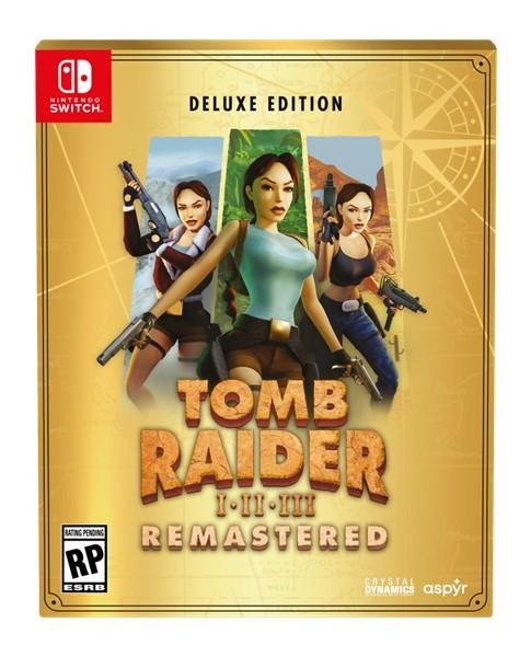 Tomb Raider I-III Remastered [Deluxe Edition] - Nintendo Switch