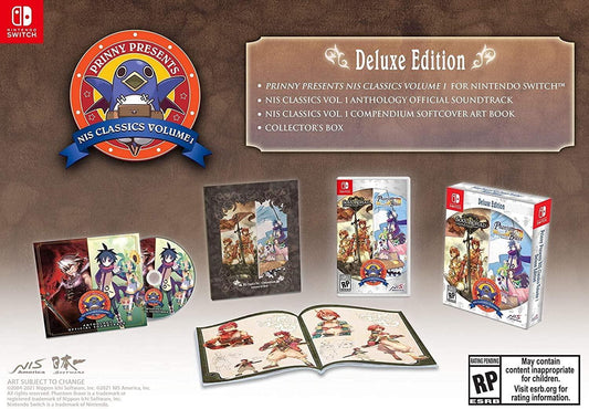 Prinny Presents NIS Classics Volume 1 [Deluxe Edition] - Nintendo Switch
