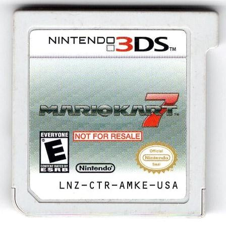 Mario Kart 7 [Not for Resale] Nintendo 3DS