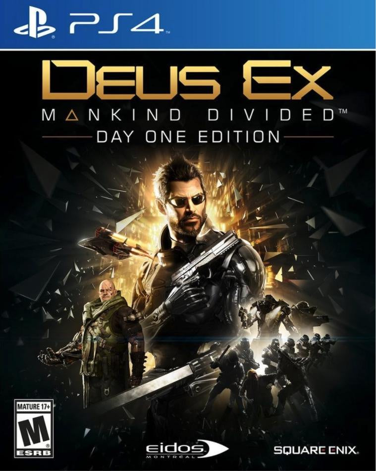 Deus Ex: Mankind Divided [Day One Edition] - Playstation 4