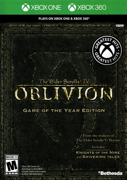 Elder Scrolls IV Oblivion [Game of the Year] - Xbox 360