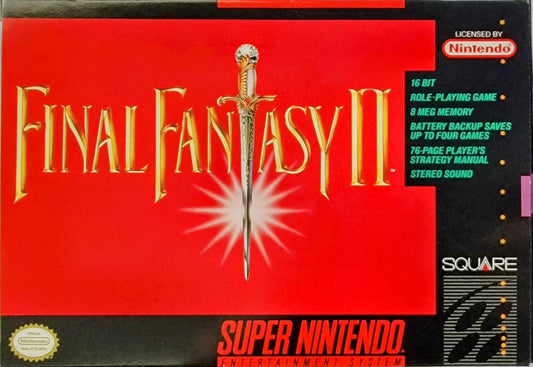 Final Fantasy II - Super Nintendo