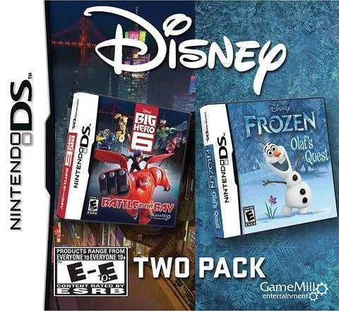 Frozen & Big Hero 6 Disney 2 Pack - Nintendo DS