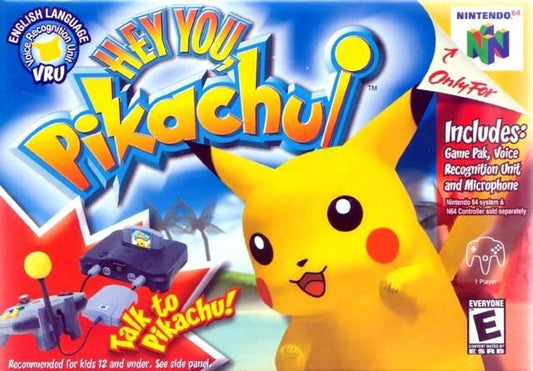 Hey You Pikachu [Microphone Bundle] - N64