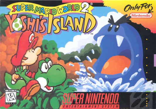Super Mario World 2 Yoshi's Island - SNES