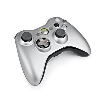 Silver Xbox 360 Wireless Controller