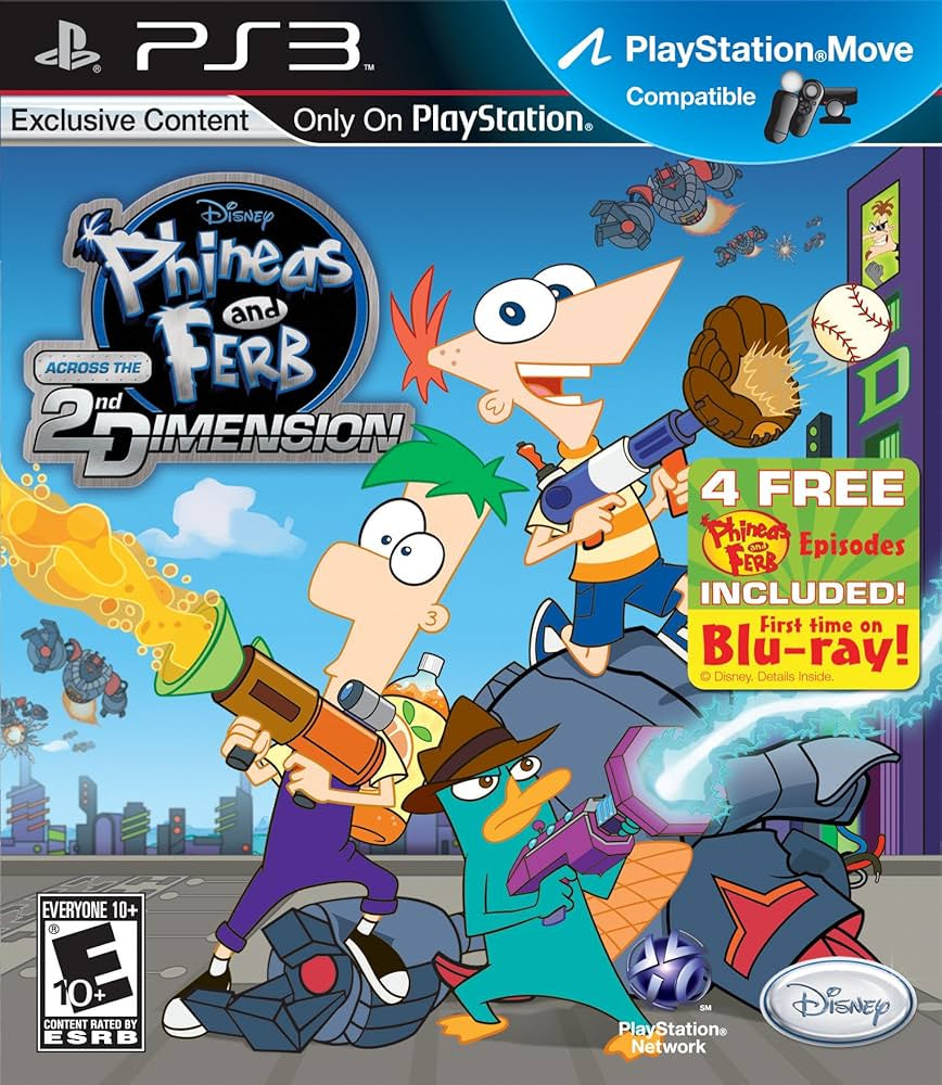 Phineas and Ferb: Across the 2nd Dimension - Playstation 3