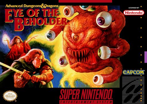 Advanced Dungeons & Dragons Eye of the Beholder - SNES