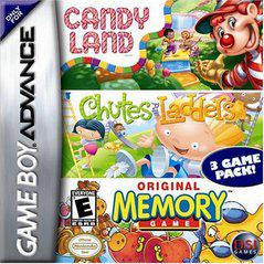 Candy Land/Chutes and Ladders/Memory  -  GameBoy Advance