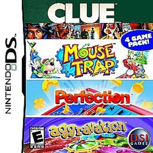 Clue/Mouse Trap/Perfection/Aggravation - Nintendo DS