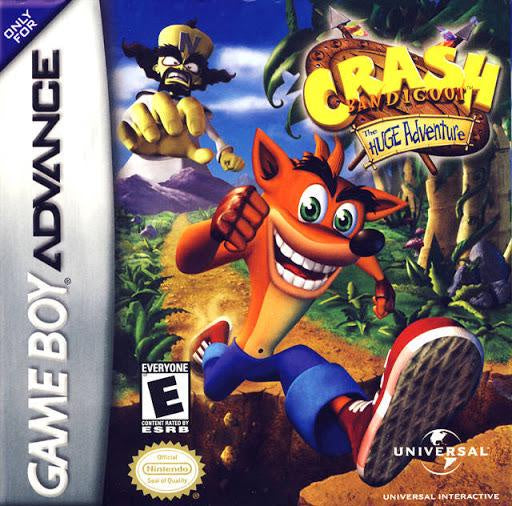 Crash Bandicoot the Huge Adventure - GBA