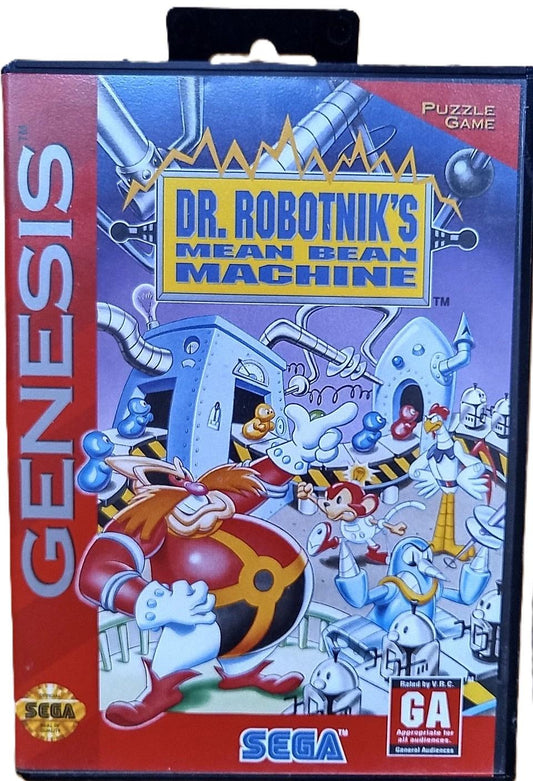 Dr Robotnik's Mean Bean Machine - Sega Genesis