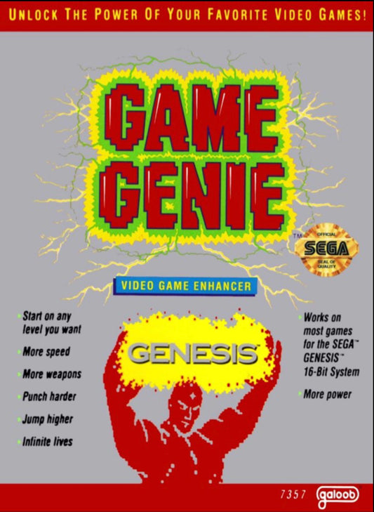 Game Genie - Sega Genesis