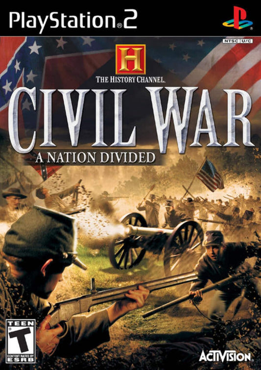 History Channel Civil War A Nation Divided - Playstation 2