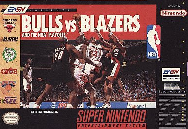 Bulls Vs Blazers and the NBA Playoffs - SNES