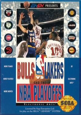 Bulls vs Lakers and the NBA Playoffs - Sega Genesis
