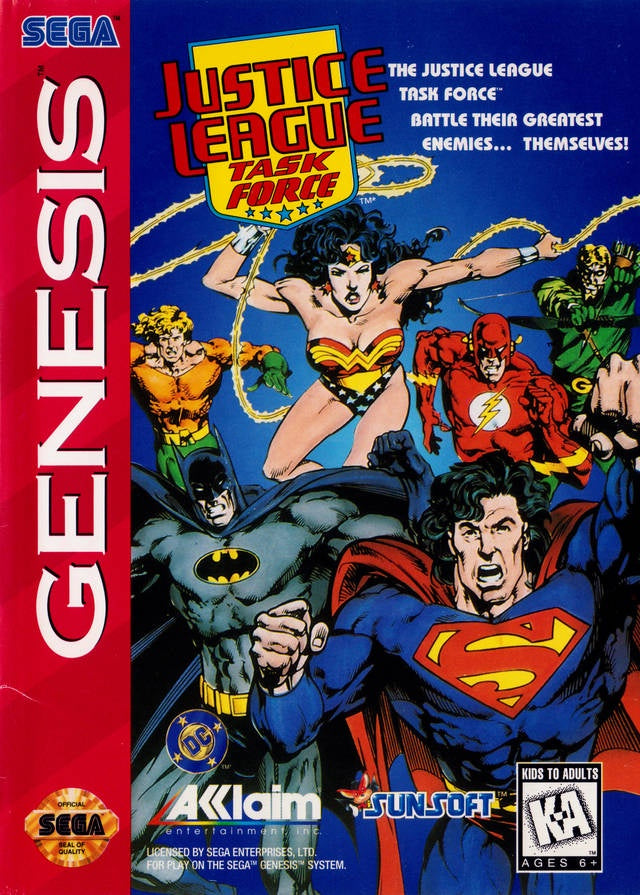 Justice League Task Force - Sega Genesis