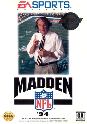 Madden NFL '94 - Sega Genesis