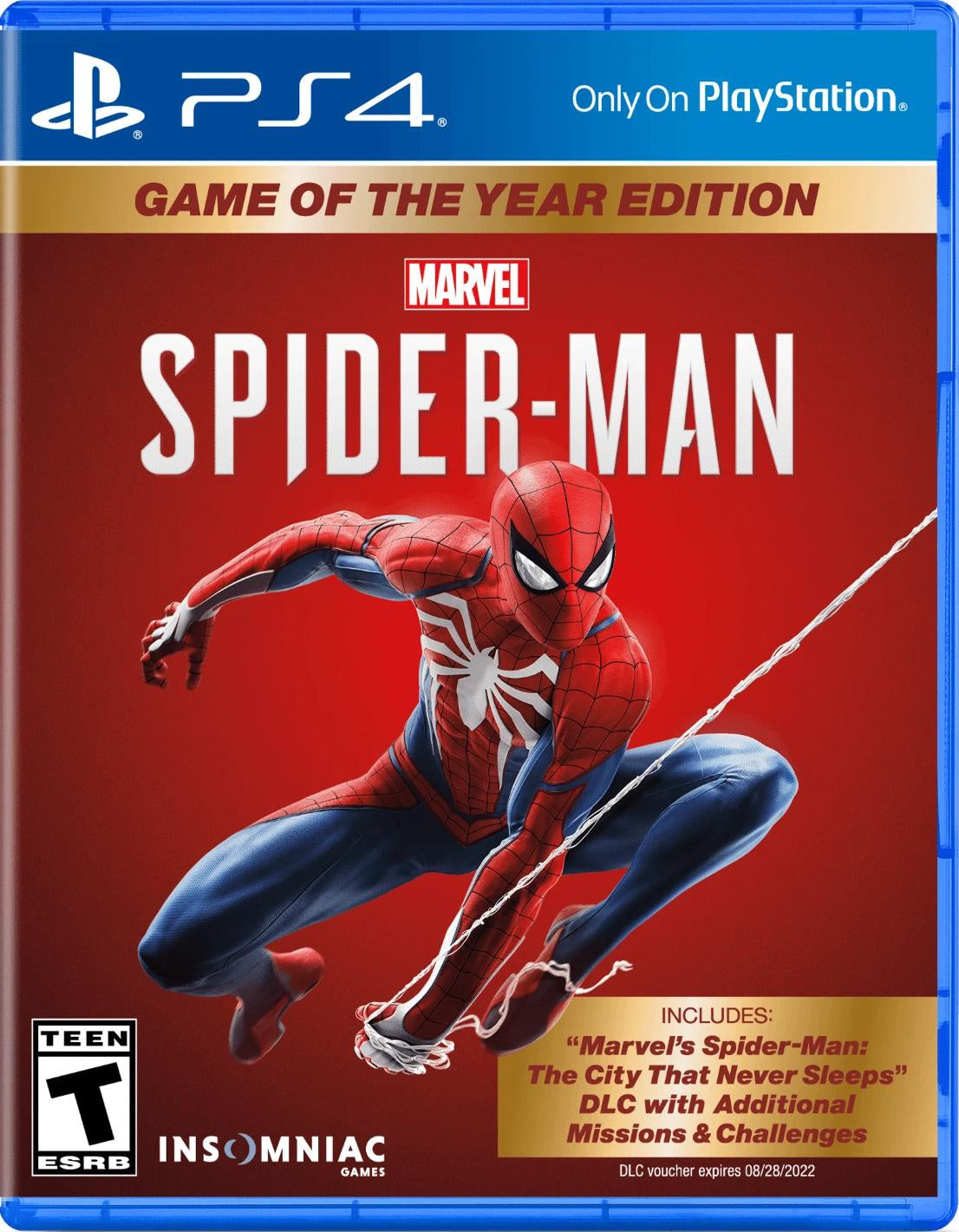 Marvel Spiderman [Game of the Year] - Playstation 4