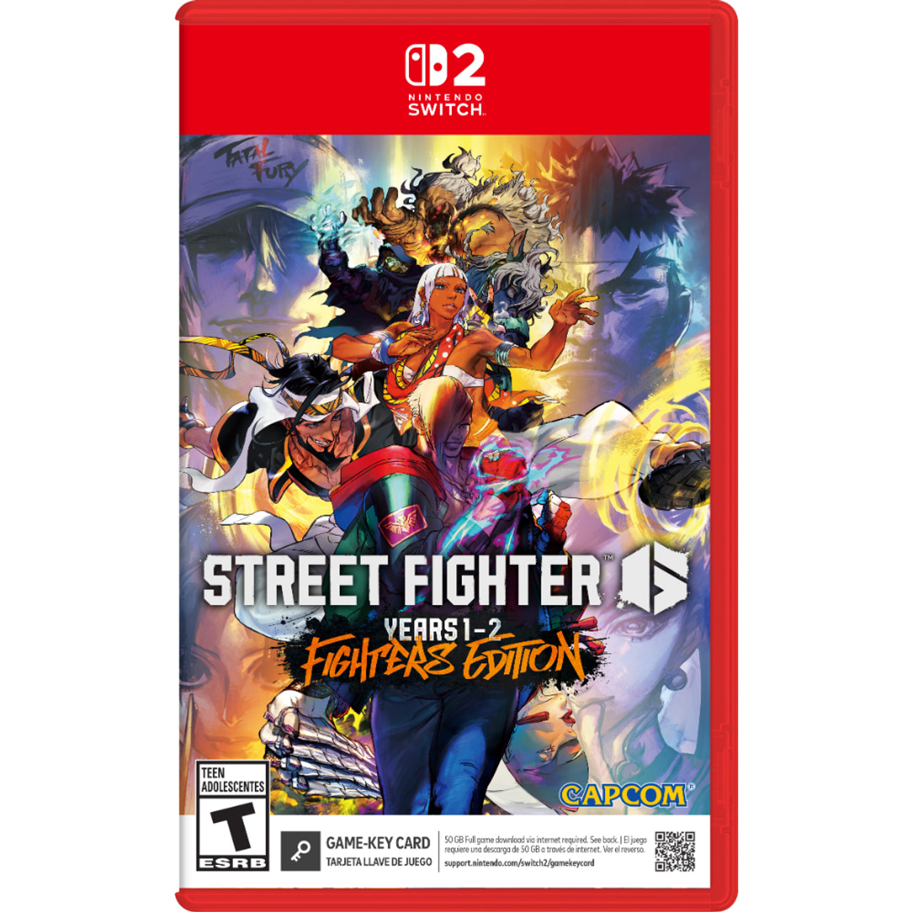 Street Fighter 6 Year 1-2 Fighters Edition - Switch 2