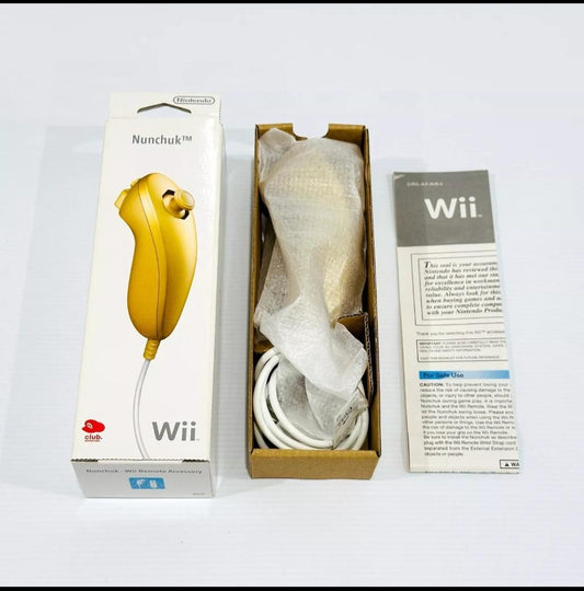 Gold Wii Nunchuck