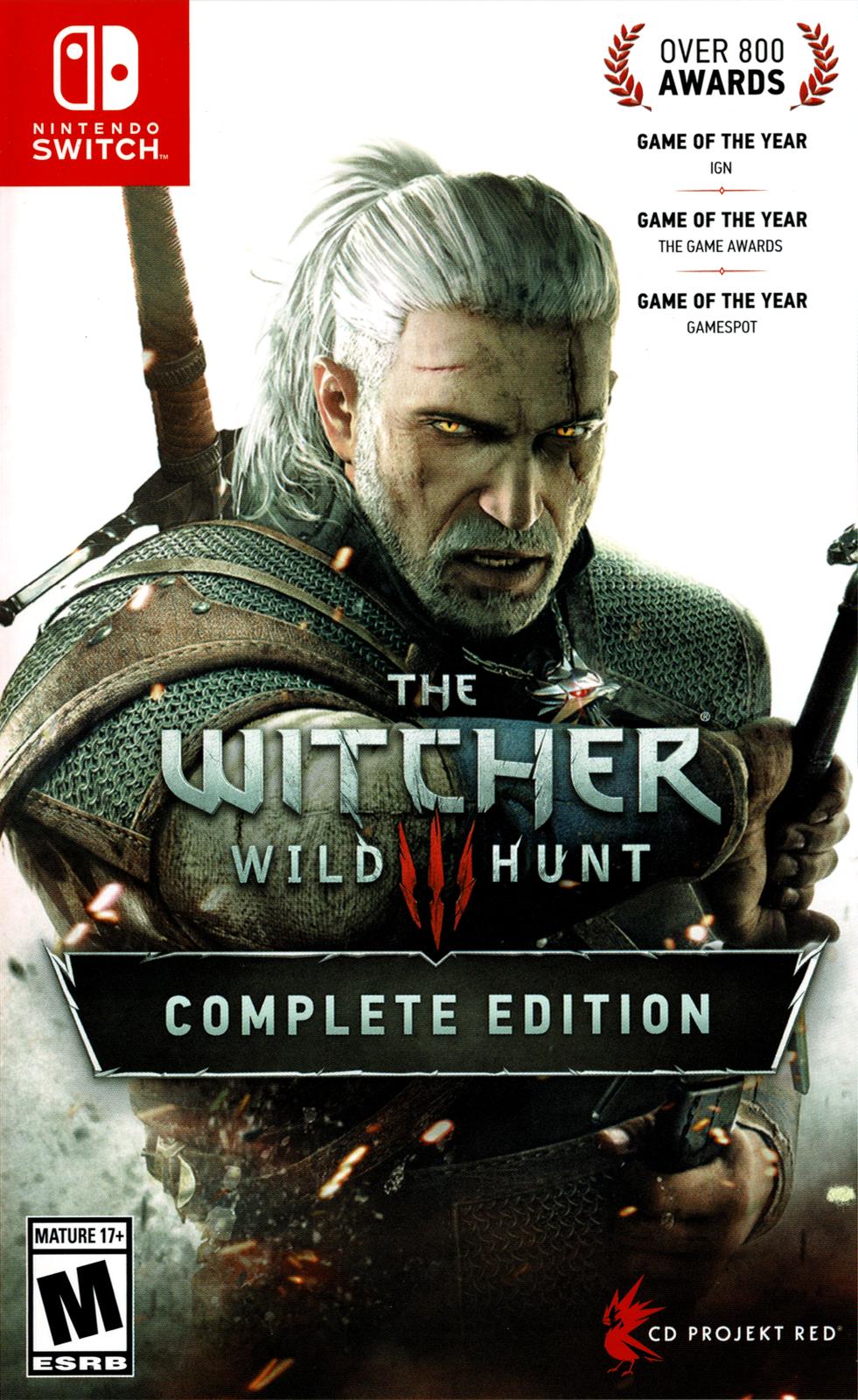Witcher 3 Wild Hunt Complete Edition - Nintendo Switch