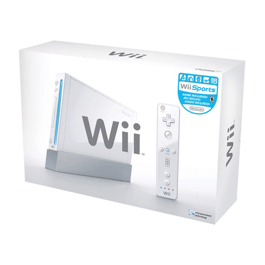 White Nintendo Wii System